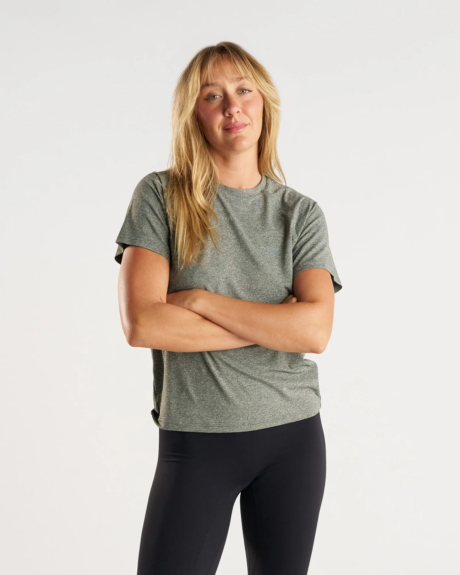 Women's Aion-Lite™ Relaxed Tee - Dark Pine Marl - Image 5