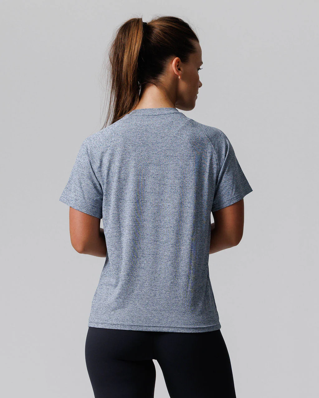 Women's Aion-Lite™ Relaxed Tee - Midnight Navy Marl - Image 3