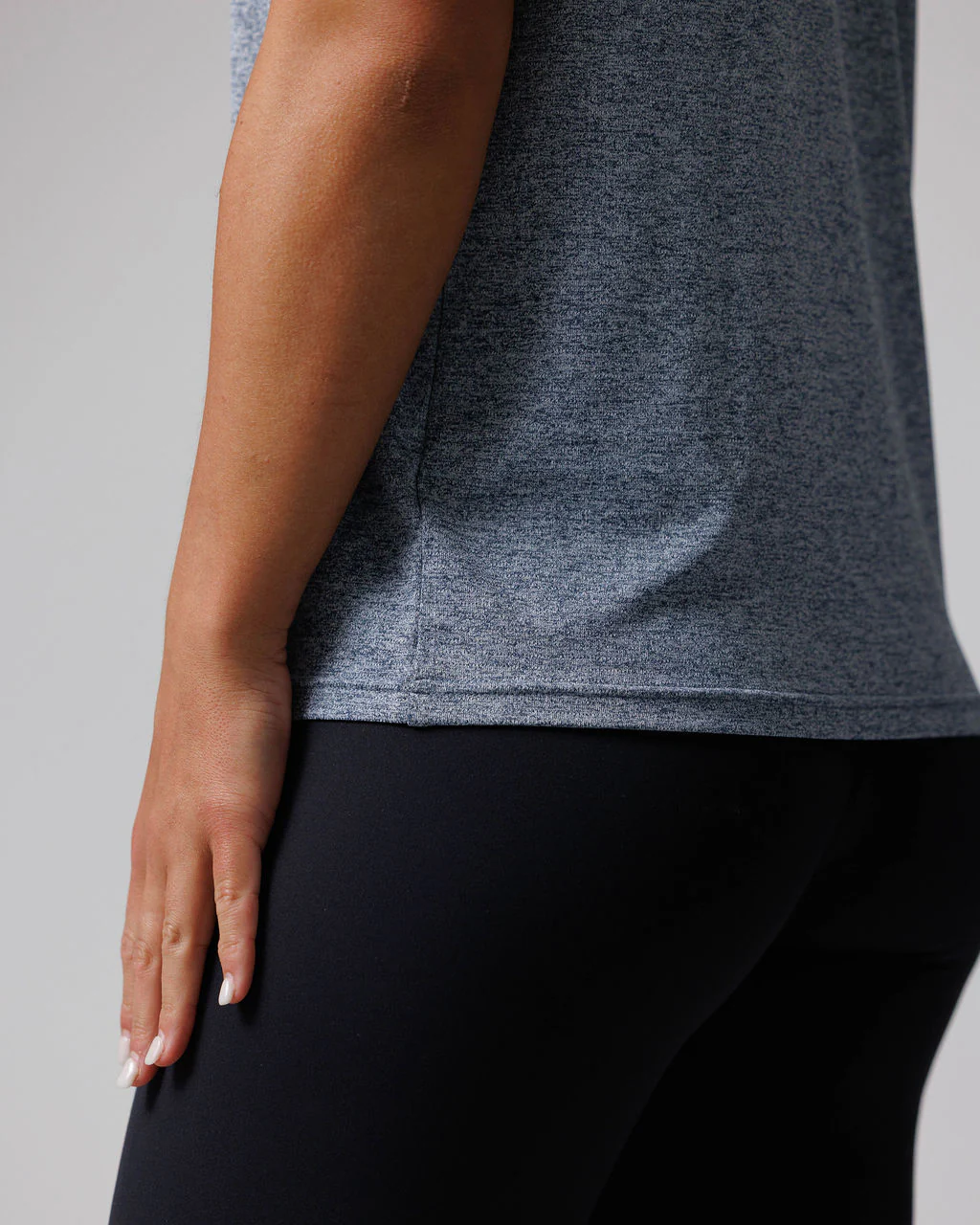Women's Aion-Lite™ Relaxed Tee - Midnight Navy Marl - Image 5