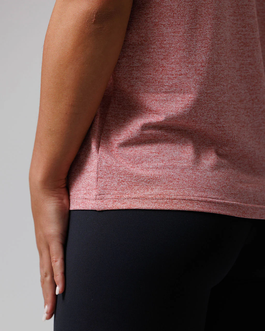 Women's Aion-Lite™ Relaxed Tee - Red Rock Marl - Image 5