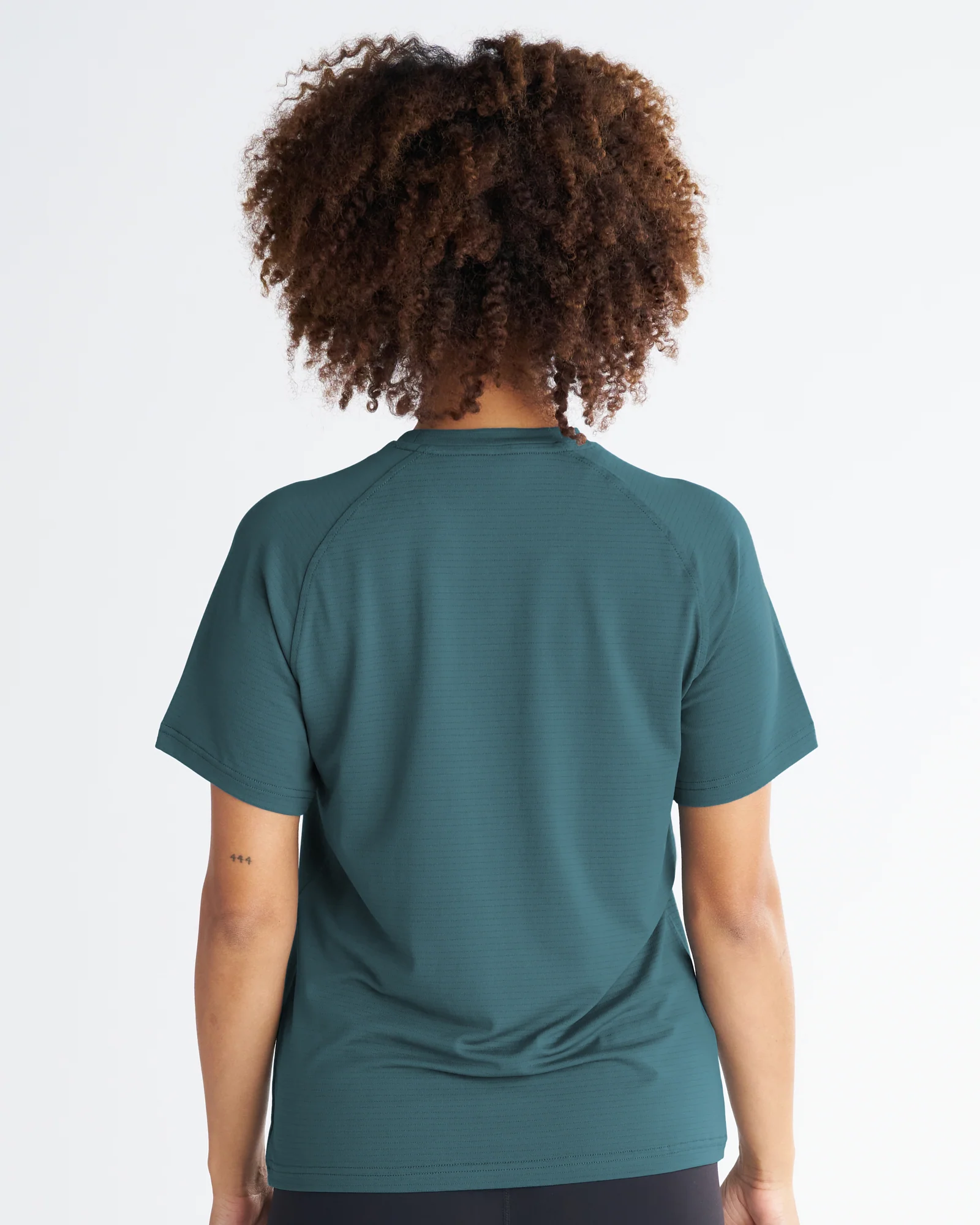 Women's Aion-Lite™ Relaxed Tee "Cross" - Teal - Image 4