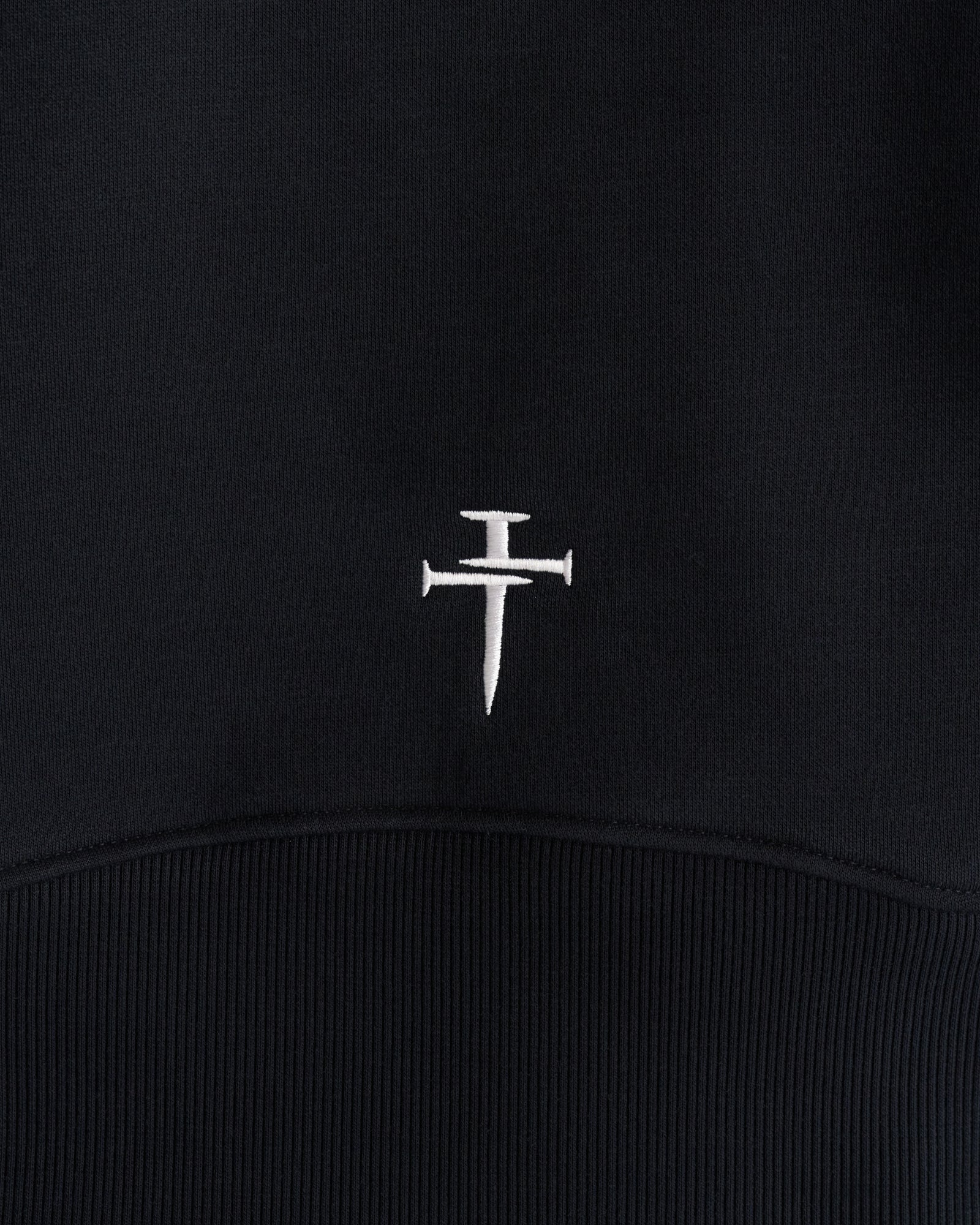 Women's Signature Fleece Half-Zip Hoodie - Black - Image 7