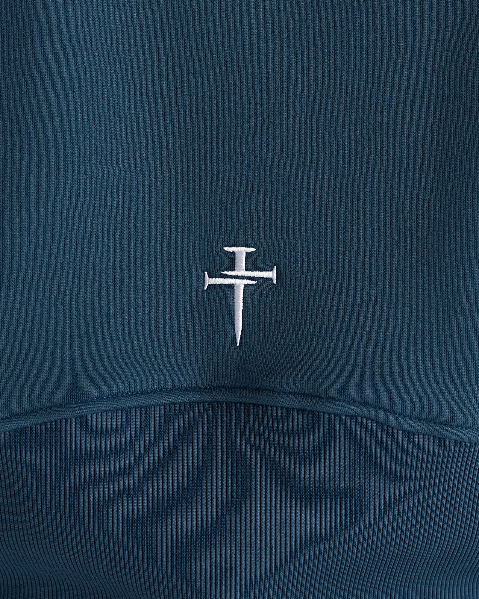 Women's Signature Fleece Half-Zip Hoodie - Midnight Navy - Image 5