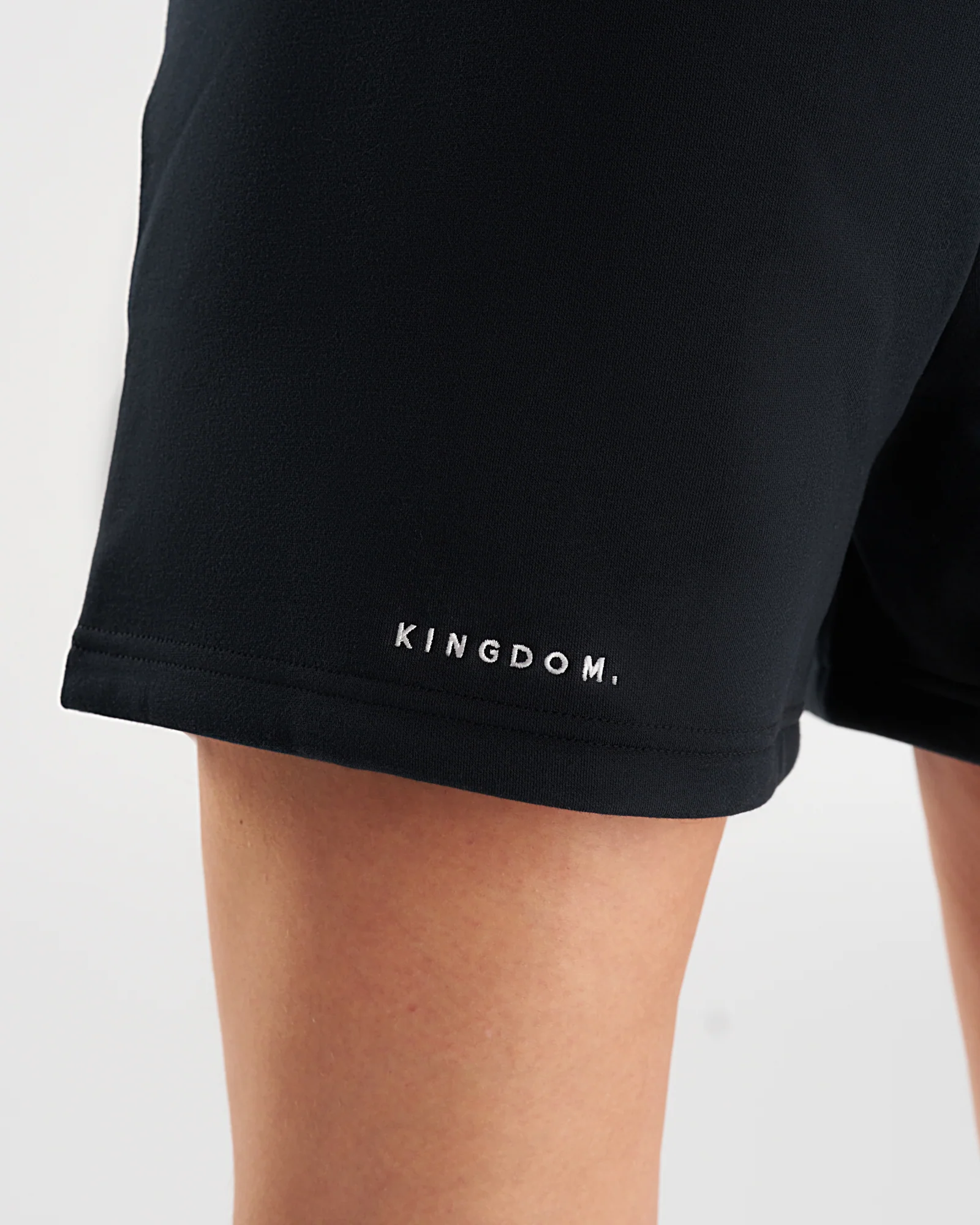 Women's Signature Fleece Sweatshorts - Black - Image 4