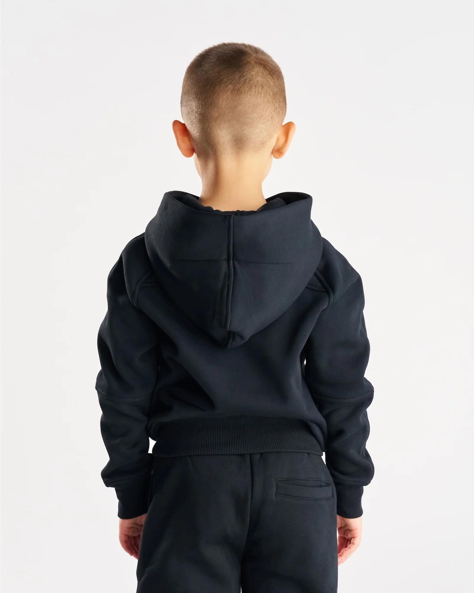 Youth Signature Fleece Hoodie - Black - Image 4