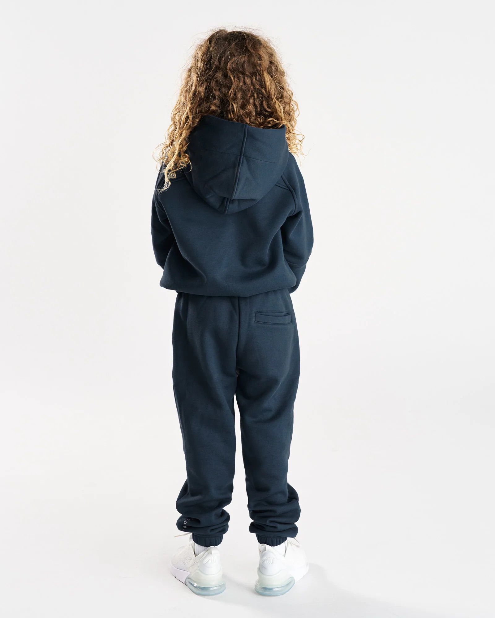Youth Signature Fleece Sweatpants - Midnight Navy - Image 4