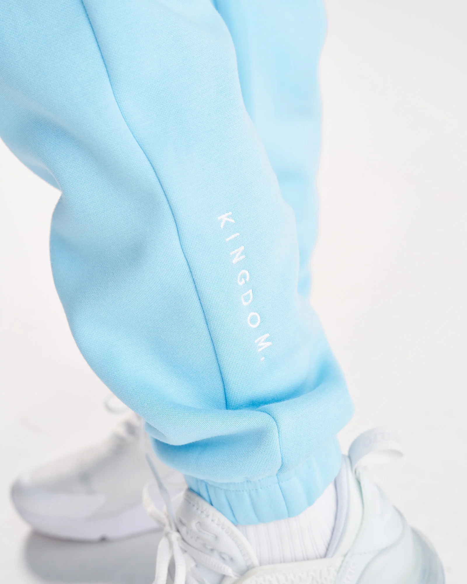 Youth Signature Fleece Sweatpants - Sky Blue - Image 3