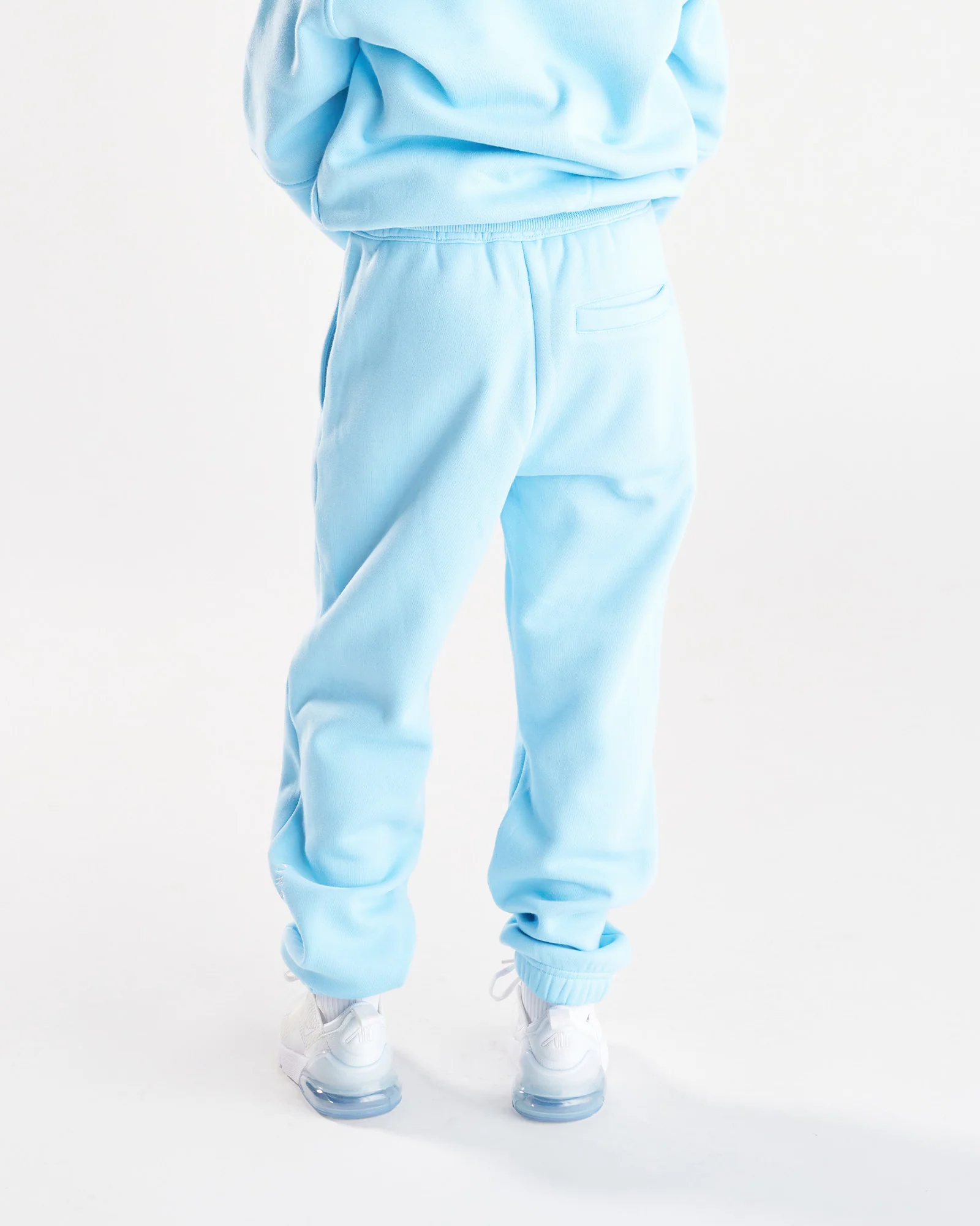 Youth Signature Fleece Sweatpants - Sky Blue - Image 6