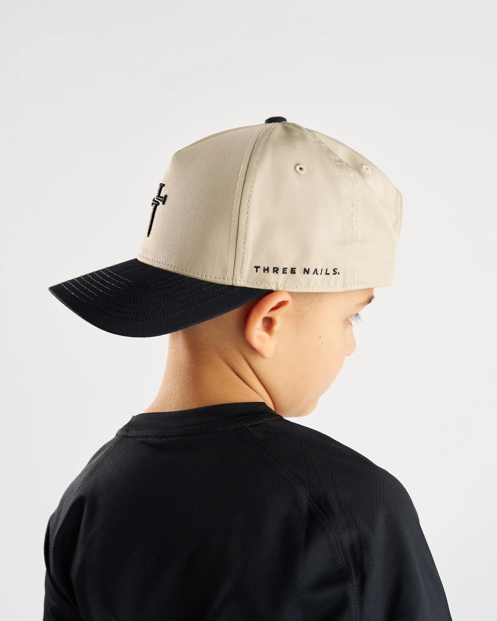 Youth Signature Two-Tone Hat - Black - Image 3