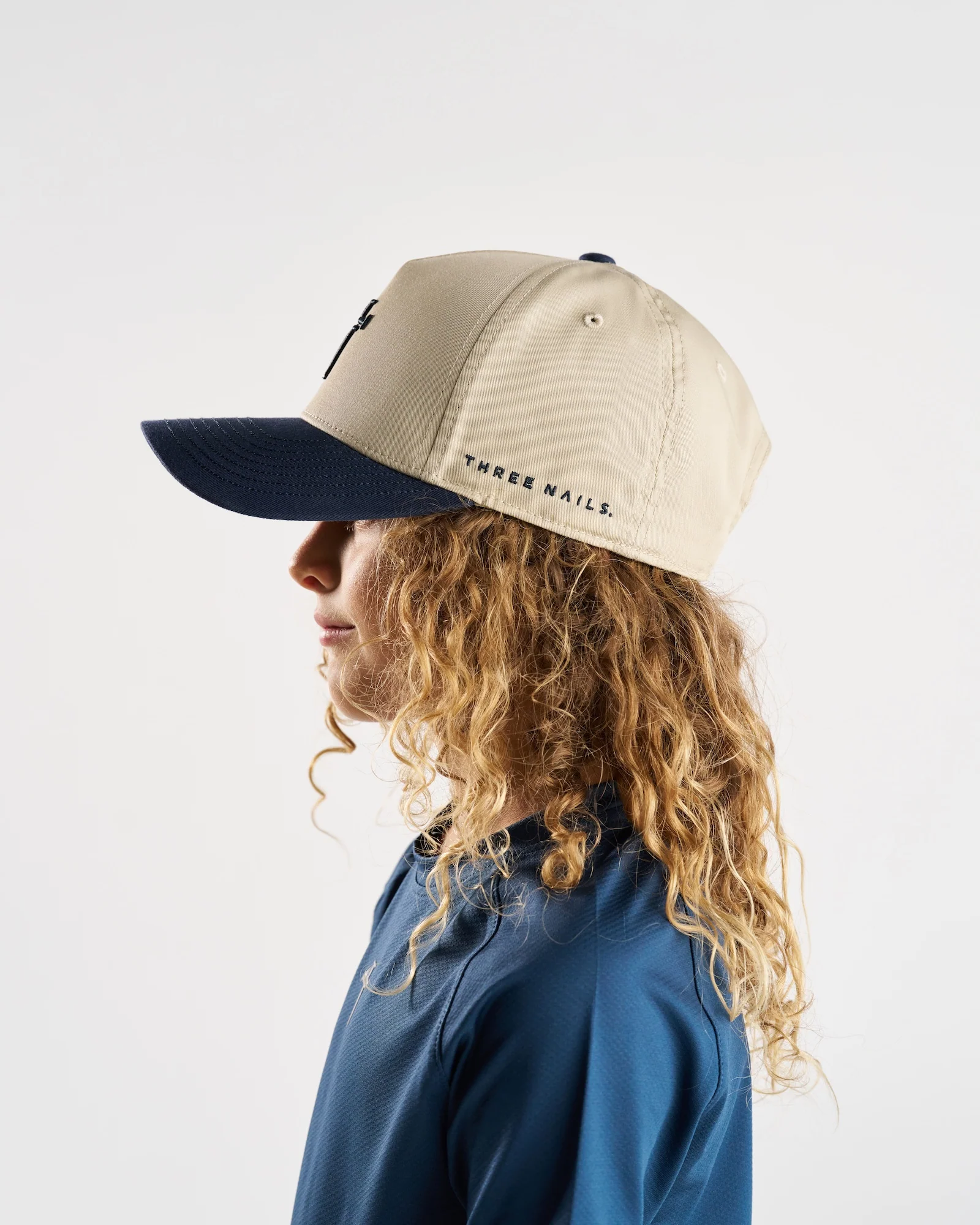 Youth Signature Two-Tone Hat - Navy - Image 2