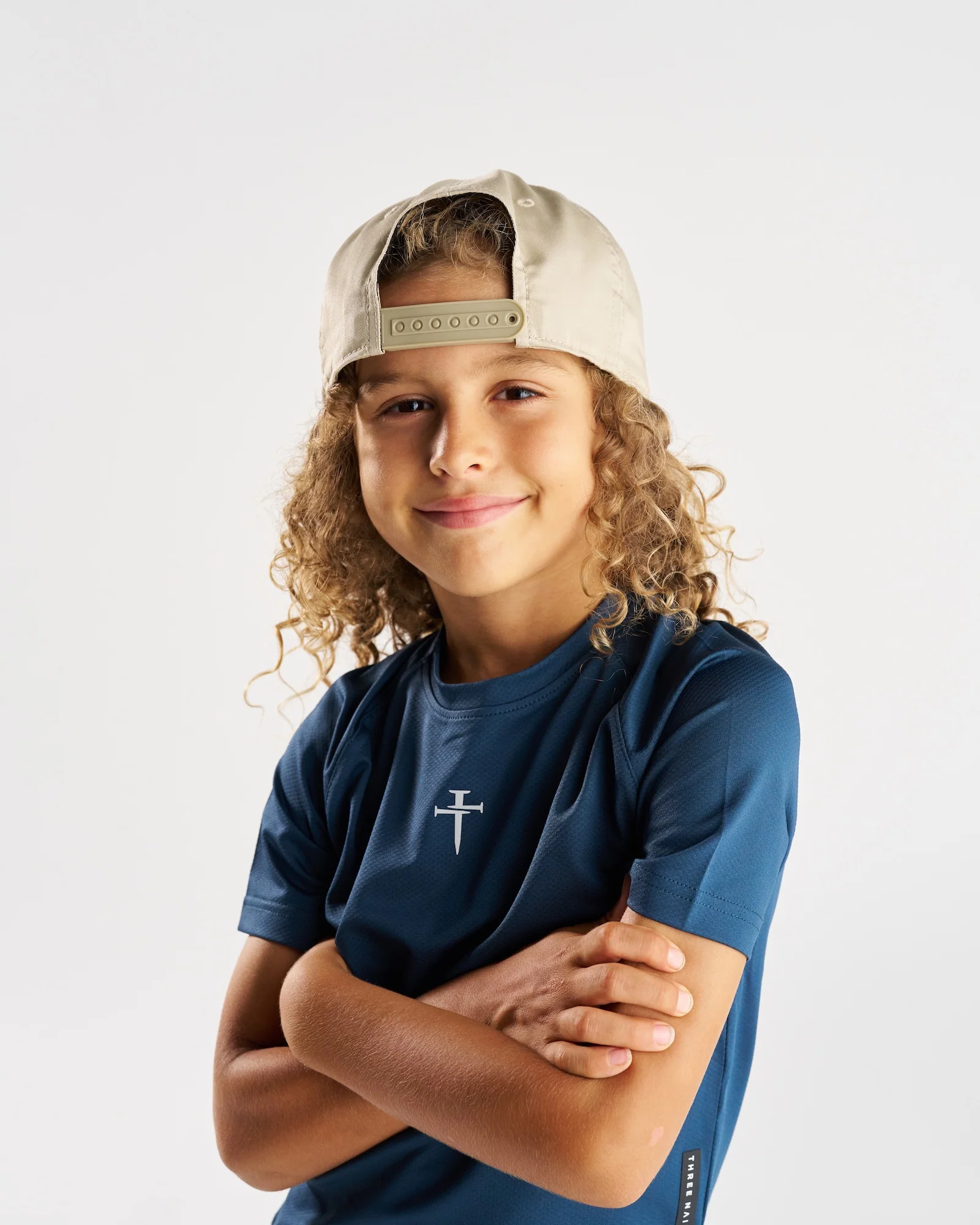 Youth Signature Two-Tone Hat - Navy - Image 4