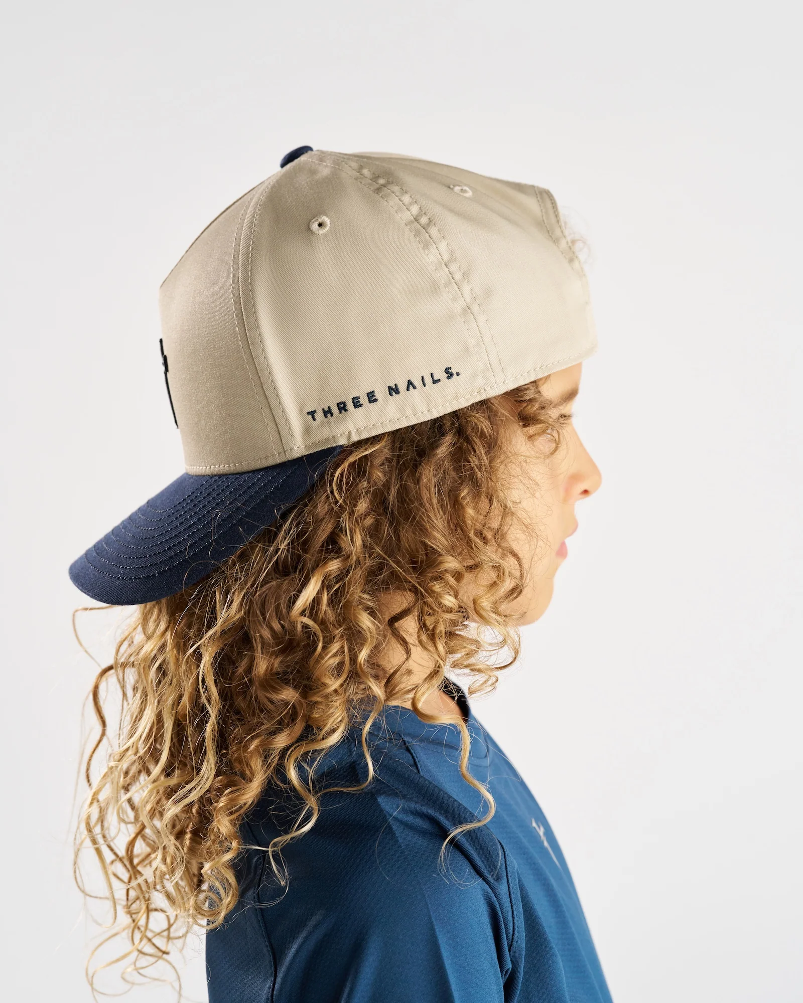 Youth Signature Two-Tone Hat - Navy - Image 5