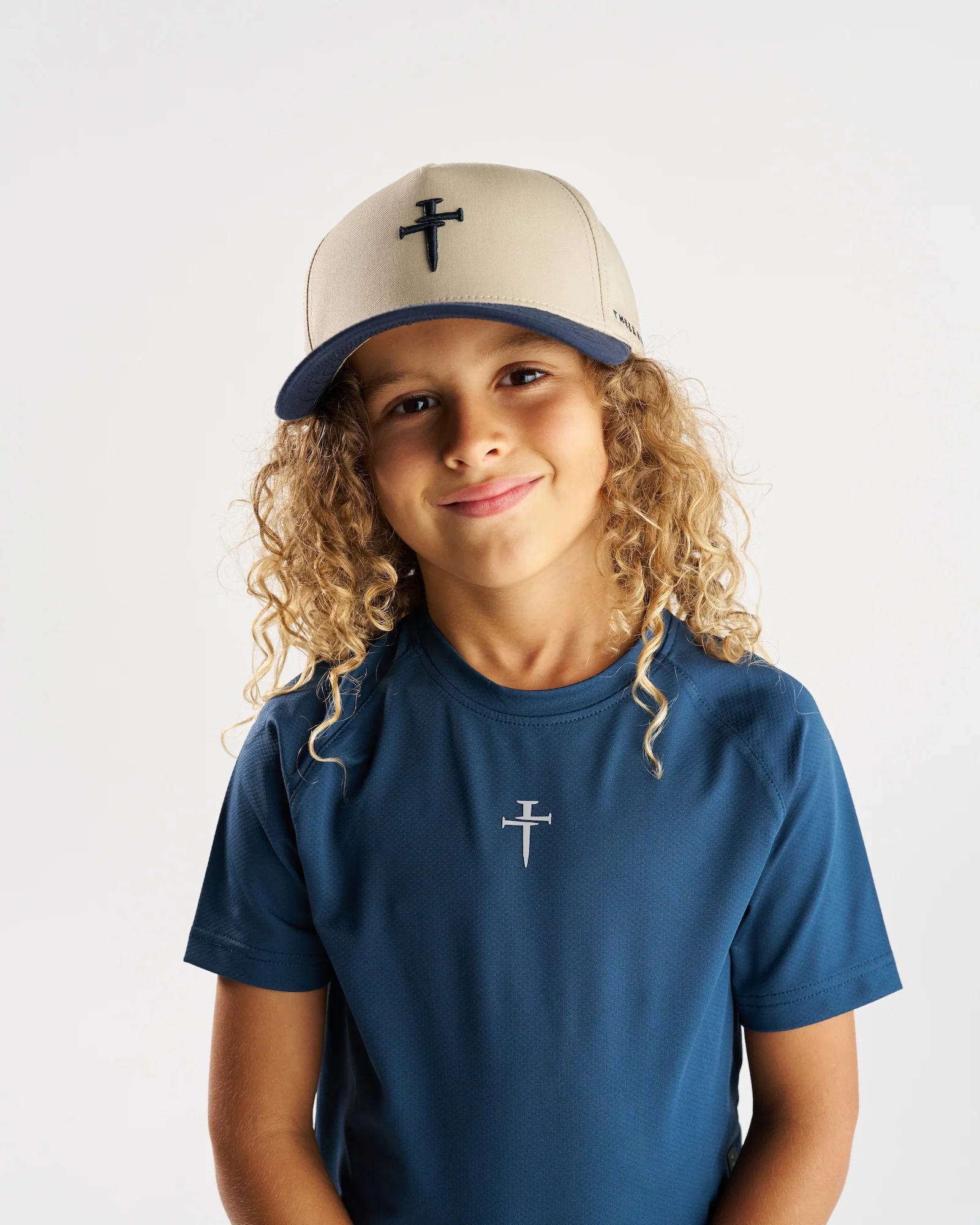 Youth Signature Two-Tone Hat - Navy - Image 6