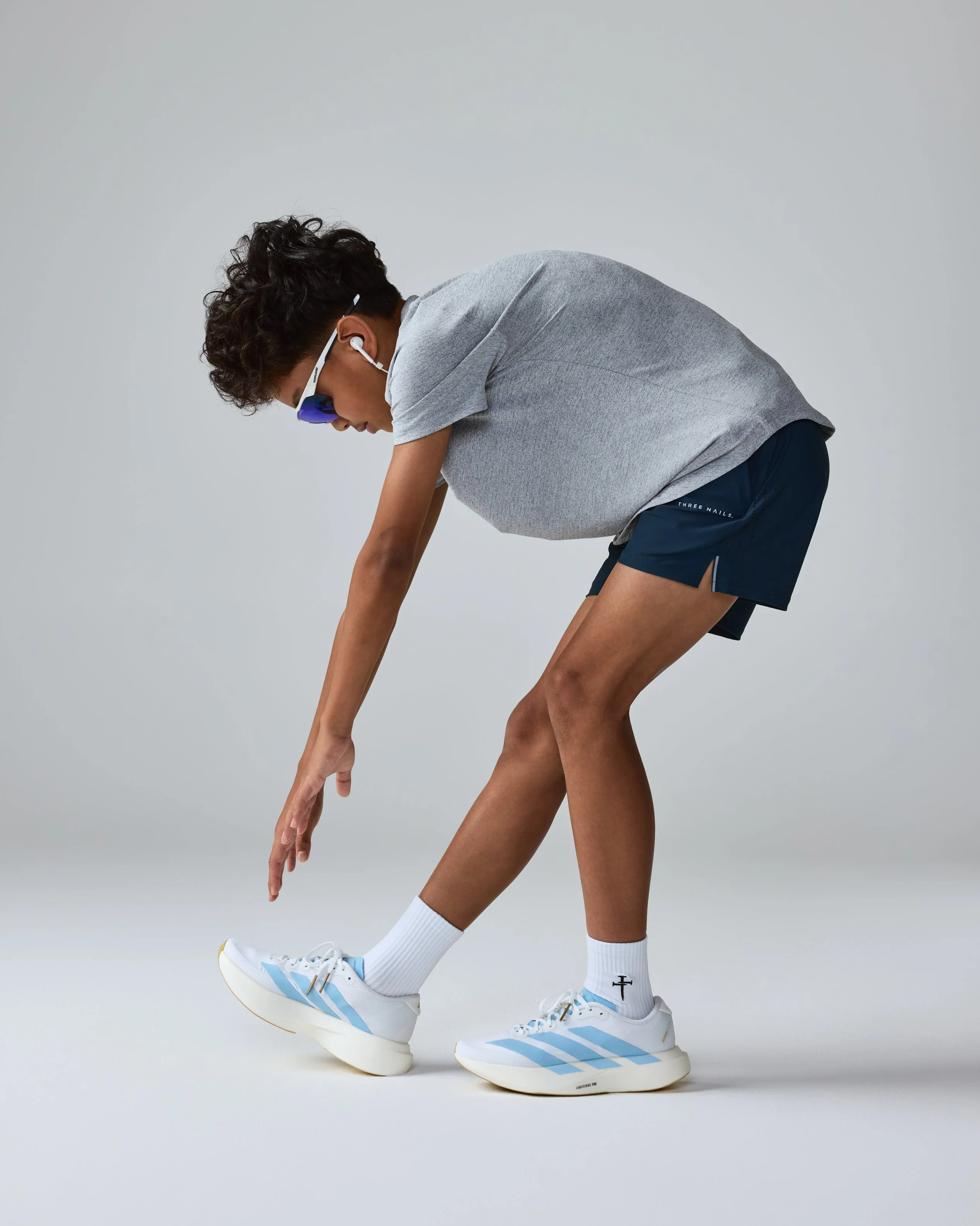 Youth Vapor-Lite™ Hybrid Short - Midnight Navy - Image 5