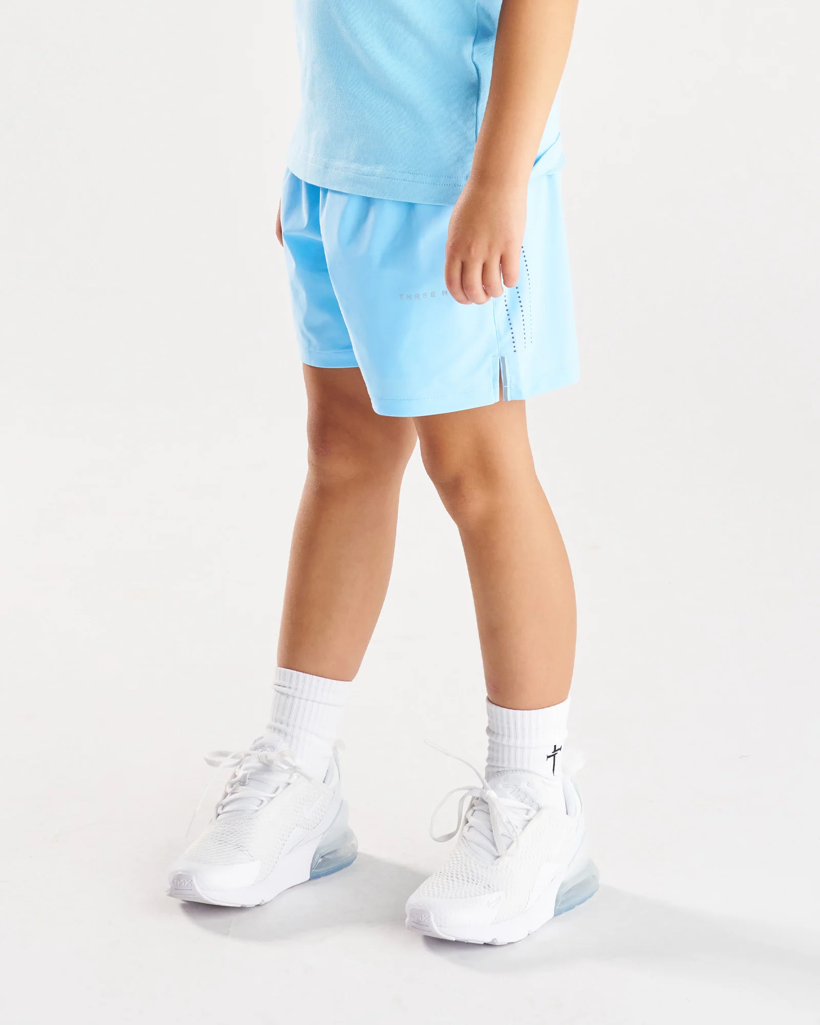 Youth Vapor-Lite™ Hybrid Short - Sky Blue - Image 5